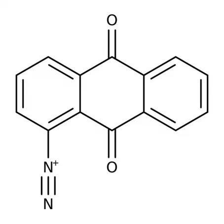 Chemical structure of Fast red Al salt | 16048-40-1